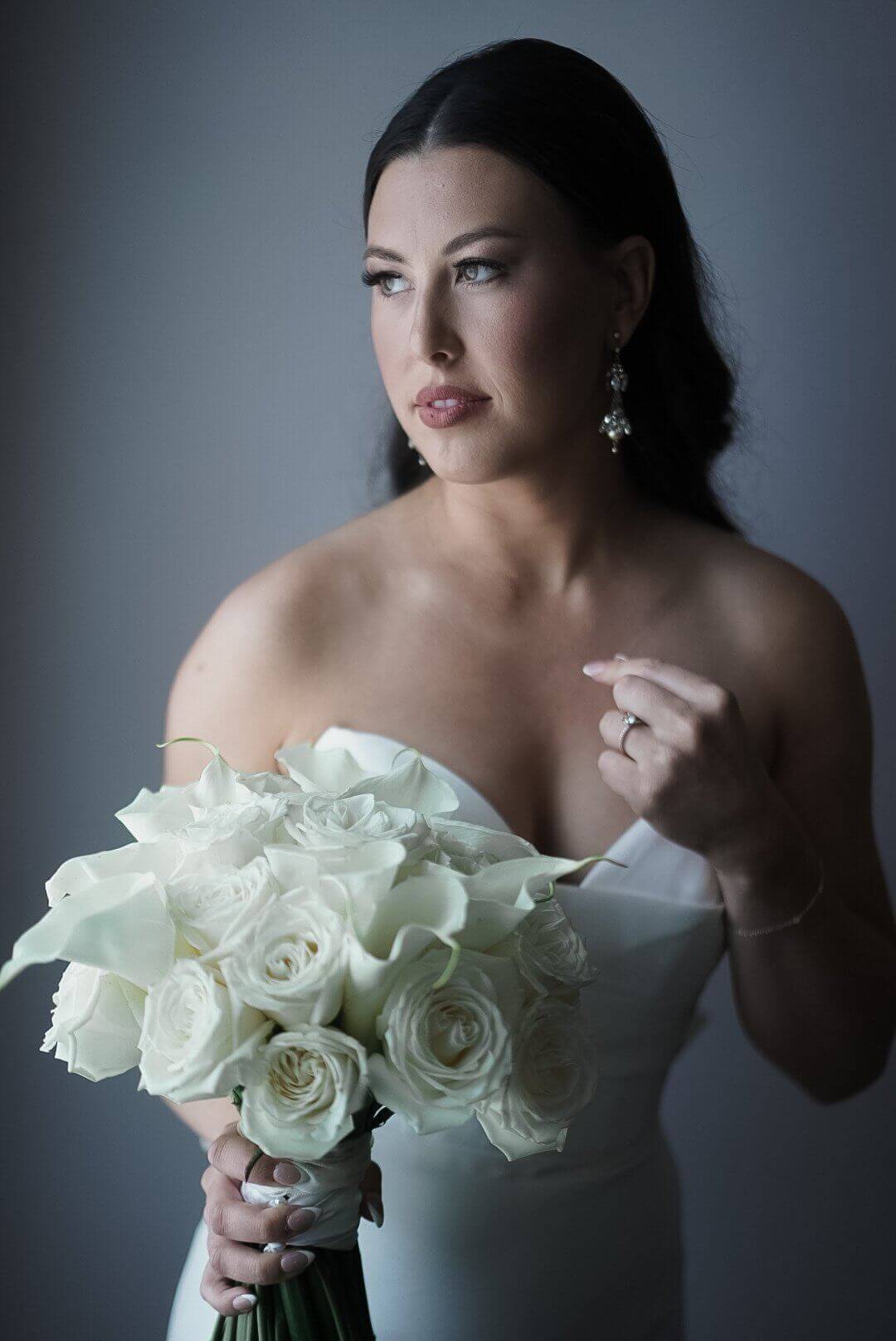 elegant bride photo by mike moon litwed