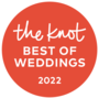the knot best of weddings 2022 badge