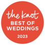 the knot best of weddings 2023 badge